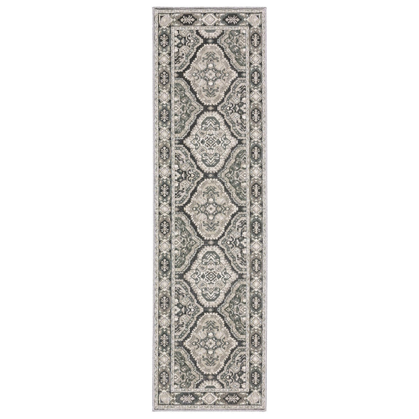 Oriental Weavers Ellington Indoor Area Rug - Luxurious Persian Design In Rich Jewel Tones For Elegant Home Décor Ivory,Blue Polyester Eell04068235st