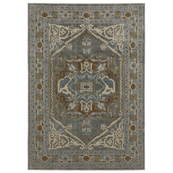 Oriental Weavers Ellington Luxurious Persian Style Indoor Area Rug In Rich Jewel Tones For Elegant Home Décor Blue,Green Polyester Eell05240340st