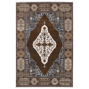 Oriental Weavers Ellington Indoor Area Rug - Luxurious Persian Design In Rich Jewel Tones For Elegant Home Décor Grey,Blue Polyester Eell06300394st