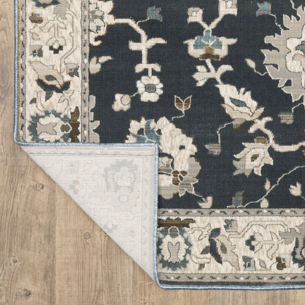 Oriental Weavers Ellington Luxurious Persian-style Indoor Area Rug With Jewel Tones And Textured Softness For Home Blue,Blue Polyester Eell08200296st