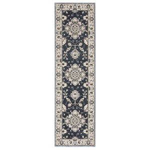 Oriental Weavers Ellington Luxurious Persian-style Indoor Area Rug With Jewel Tones And Textured Softness For Home Blue,Blue Polyester Eell08068235st
