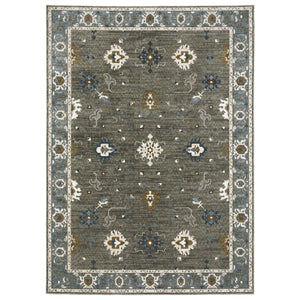 Oriental Weavers Ellington Persian-style Area Rug In Rich Jewel Tones - Soft, Textured, Made In The Usa For Elegance Ivory,Multi Polyester Eell09240340st