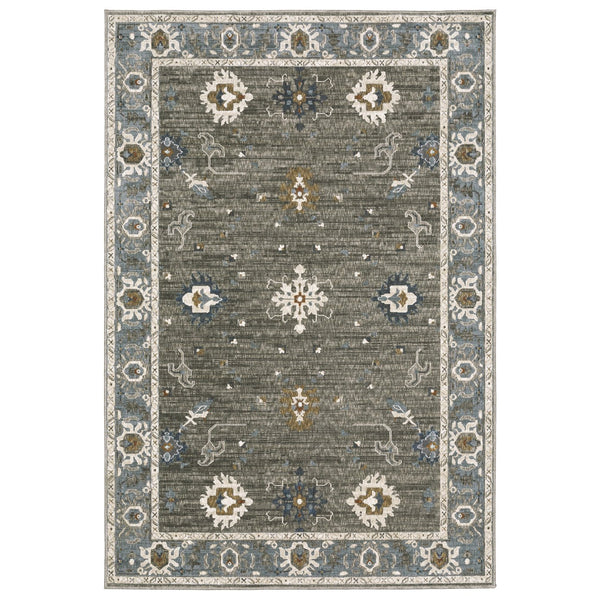 Oriental Weavers Ellington Persian-style Area Rug In Rich Jewel Tones - Soft, Textured, Made In The Usa For Elegance Blue,Multi Polyester Eell09116165st