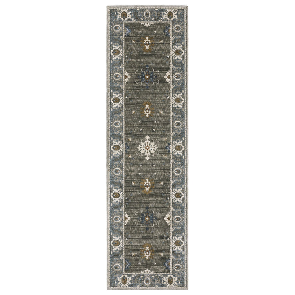 Oriental Weavers Ellington Persian-style Area Rug In Rich Jewel Tones - Soft, Textured, Made In The Usa For Elegance Blue,Multi Polyester Eell09068235st