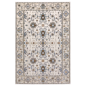 Oriental Weavers Ellington Indoor Area Rug - Luxurious Persian Design In Rich Jewel Tones For Elegant Home Décor Ivory,Multi Polyester Eell10160235st