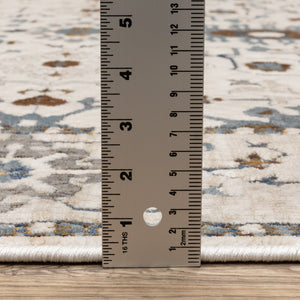 Oriental Weavers Ellington Indoor Area Rug - Luxurious Persian Design In Rich Jewel Tones For Elegant Home Décor Ivory,Multi Polyester Eell10160235st