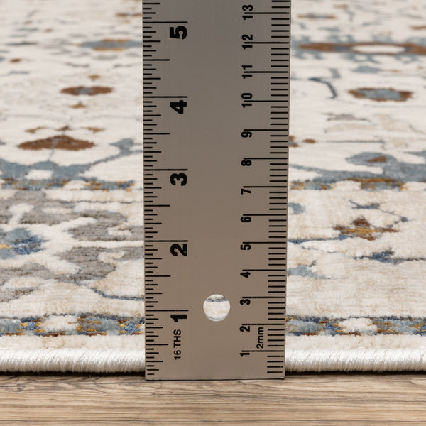 Oriental Weavers Ellington Indoor Area Rug - Luxurious Persian Design In Rich Jewel Tones For Elegant Home Décor Ivory,Multi Polyester Eell10160235st