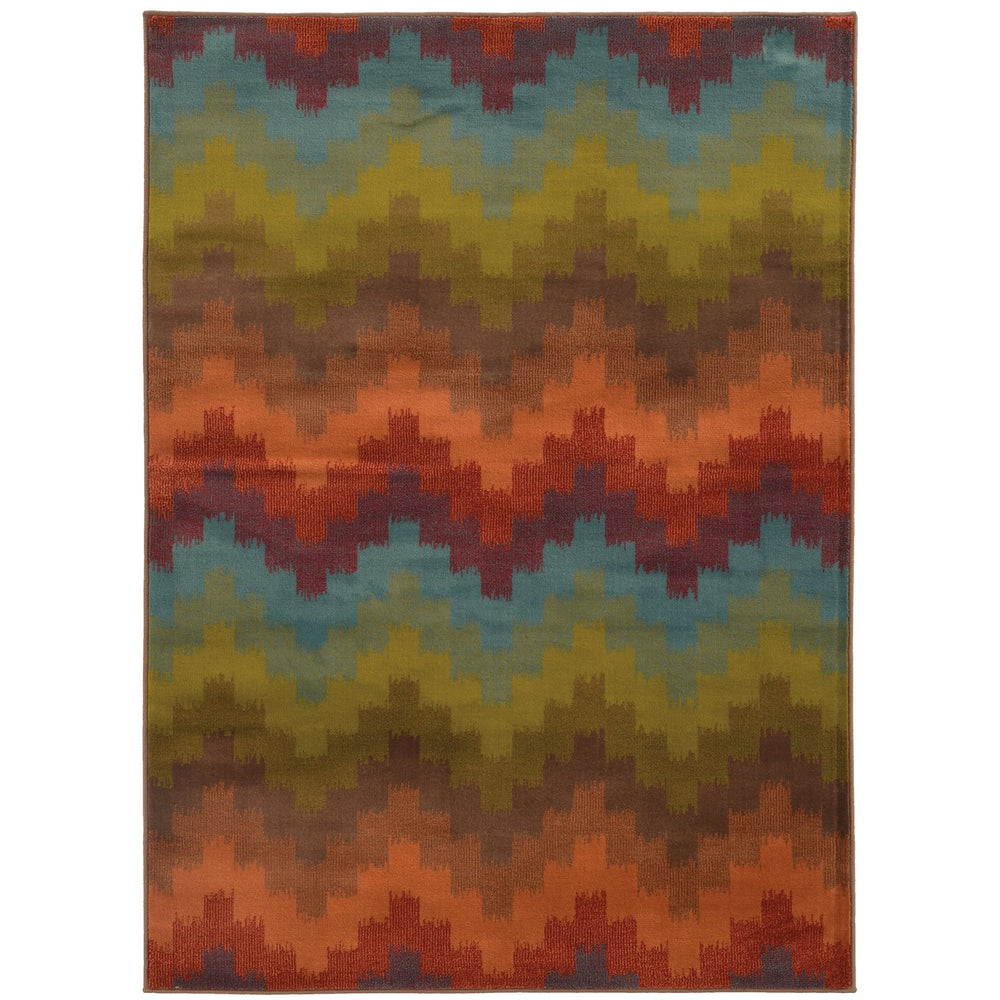 Oriental Weavers Emerson Vibrant Indoor Area Rug - Bold Colors And Contemporary Design For Any Living Space Multi,Colored Polypropylene E4876b305396st