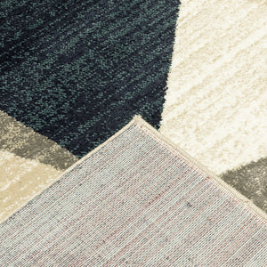 Oriental Weavers Evandale Indoor Area Rug - Versatile Designs In Tonal Neutrals And Vibrant Colors For Any Space Grey,Blue Polypropylene E9841b300390st