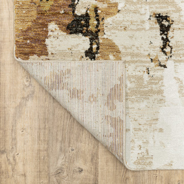 Oriental Weavers Evolution Indoor Area Rug – Nature-inspired Design With Textured Yarn For Stylish Home Décor Beige,Charcoal Nylon E7770j067253st