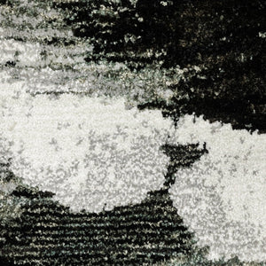 Oriental Weavers Evolution Indoor Area Rug - Artistic Design Inspired By Nature For Stunning Home Décor Style Charcoal,White Nylon E8035b100170st