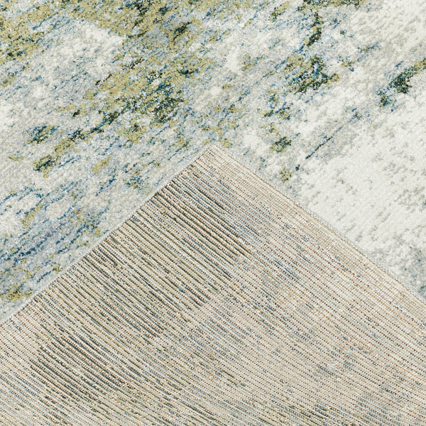 Oriental Weavers Evolution Indoor Area Rug - Artistic Natural Landscape Design For A Harmonious Home Aesthetic Blue,Green Nylon E8039e068253st