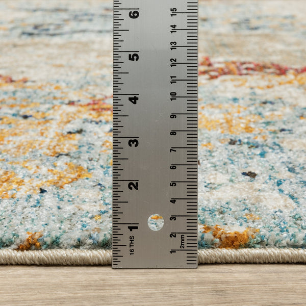 Oriental Weavers Evolution Indoor Area Rug - Nature-inspired Design For Stylish Home Décor And Visual Interest Beige,Blue Nylon E8043k067253st