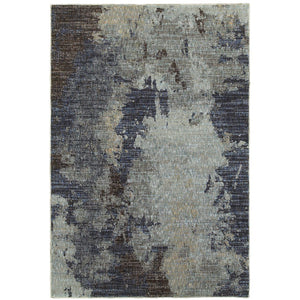 Oriental Weavers Evolution Indoor Area Rug - Nature-inspired Design With Textured Yarn For Stylish Home Décor Navy,Blue Nylon E8049b100170st