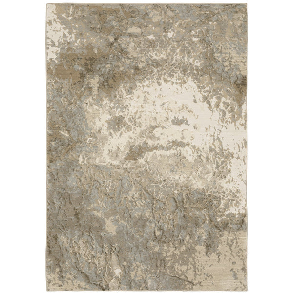 Oriental Weavers Evolution Indoor Area Rug - Artistic Natural Landscape Design For Enhanced Home Decor And Style Beige,Grey Nylon E0960a305400st