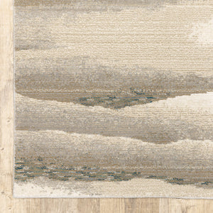 Oriental Weavers Evolution Indoor Area Rug – Artistic Natural Landscape Design For A Harmonious Home Ambiance Beige,Ivory Nylon E0982c058100st