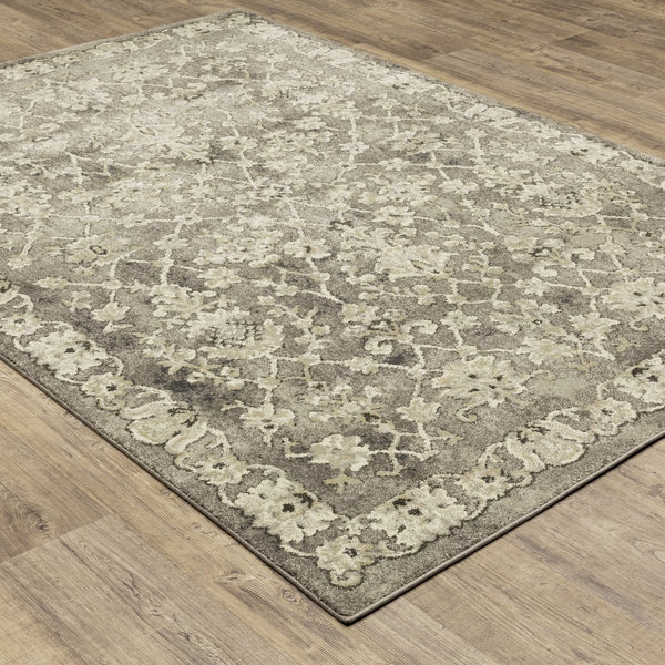Oriental Weavers Florence Luxurious Soft Indoor Area Rug - Textured Polypropylene With Earthy Tones And Global Design Grey,Beige Polypropylene F1002e160230st