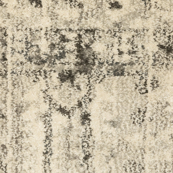 Oriental Weavers Florence Indoor Area Rug - Luxuriously Soft, Textured Polypropylene With Global Traditional Designs Charcoal,Ivory Polypropylene F4333w068230st