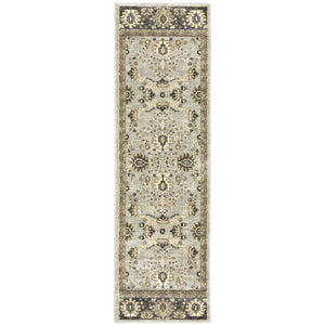 Oriental Weavers Florence Textured Indoor Area Rug - Luxuriously Soft, Easy Care, Traditional Design With Global Flair Stone,Brown Polypropylene F4928c068230st