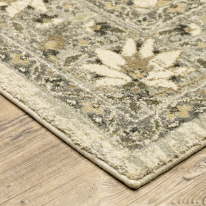 Oriental Weavers Florence Luxuriously Soft Indoor Area Rug - Textured Polypropylene With Earthy Tones & Global Flair Beige,Grey Polypropylene F5508i160230st