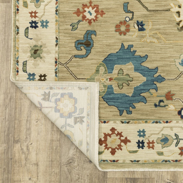 Oriental Weavers Francesca Indoor Area Rug With Jewel Tones And Nature-inspired Patterns For Modern Living Spaces Beige,Multi Polypropylene Ffr04e068235st