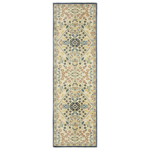 Oriental Weavers Francesca Indoor Area Rug - Softened Jewel Tones With Nature-inspired Patterns For Elegant Spaces Ivory,Multi Polypropylene Ffr06b068235st