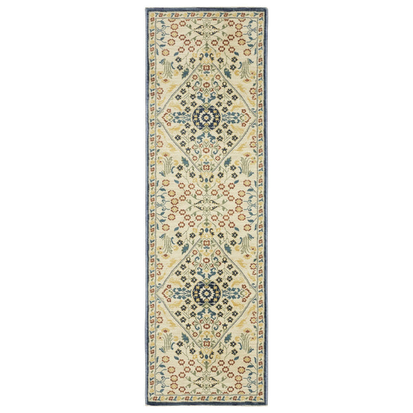 Oriental Weavers Francesca Indoor Area Rug - Softened Jewel Tones With Nature-inspired Patterns For Elegant Spaces Ivory,Multi Polypropylene Ffr06b068235st