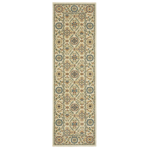 Oriental Weavers Francesca Indoor Area Rug - Softened Jewel Tones And Nature-inspired Patterns For Elegant Spaces Ivory,Multi Polypropylene Ffr07a068235st