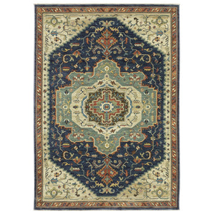 Oriental Weavers Francesca Indoor Area Rug - Softened Jewel Tones With Nature-inspired Patterns For Elegant Spaces Blue,Multi Polypropylene Ffr09f100153st