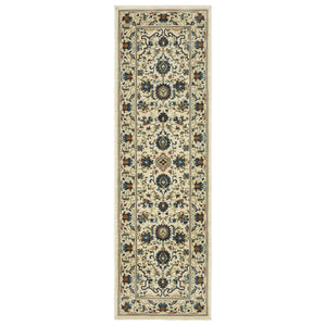 Oriental Weavers Francesca Softened Jewel Tone Indoor Area Rug - Elegant Patterns And Nature-inspired Neutrals Ivory,Multi Polypropylene Ffr10a068235st