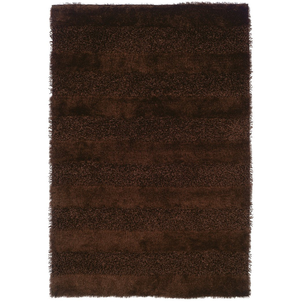 Oriental Weavers Fusion Shag Indoor Area Rug - Luxurious Plush Texture With Lustrous Sheen For Stylish Homes Brown Polyester Fsn27203244335st
