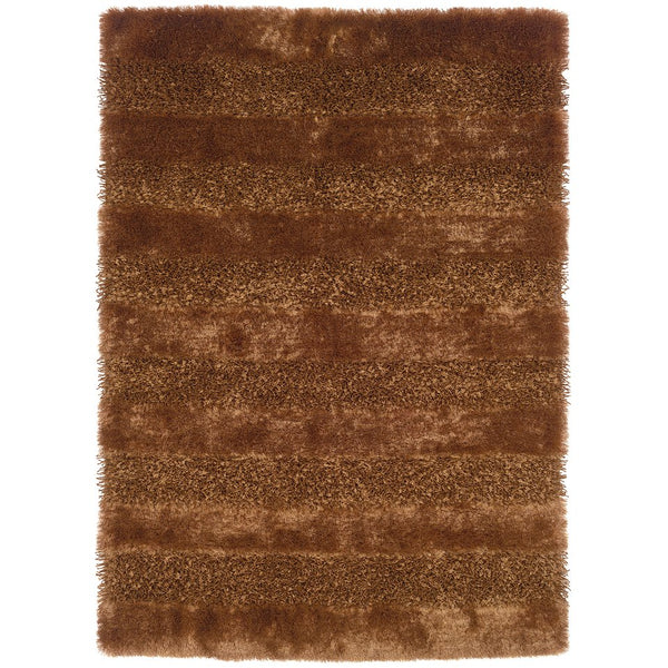 Oriental Weavers Fusion Shag Indoor Area Rug - Luxurious Plush Texture With Lustrous Sheen For Stylish Homes Gold Polyester Fsn27205244335st