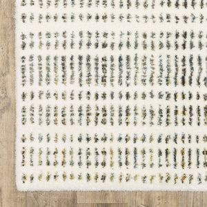 Oriental Weavers Galileo Indoor Area Rug - Soft Microfiber Polyester Design In Oceanic Blue, Celadon Green & More Ivory,Multi Polyester Ggal02160230st