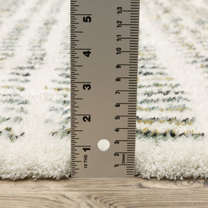 Oriental Weavers Galileo Indoor Area Rug - Soft Microfiber Polyester Design In Oceanic Blue, Celadon Green & More Ivory,Multi Polyester Ggal02160230st