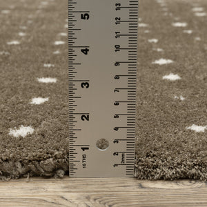 Oriental Weavers Galileo Indoor Area Rug In Elegant Oceanic Blue & Soft Celadon Green - Super Soft And Cozy Design Mink Brown,Ivory Polyester Ggal03300394st