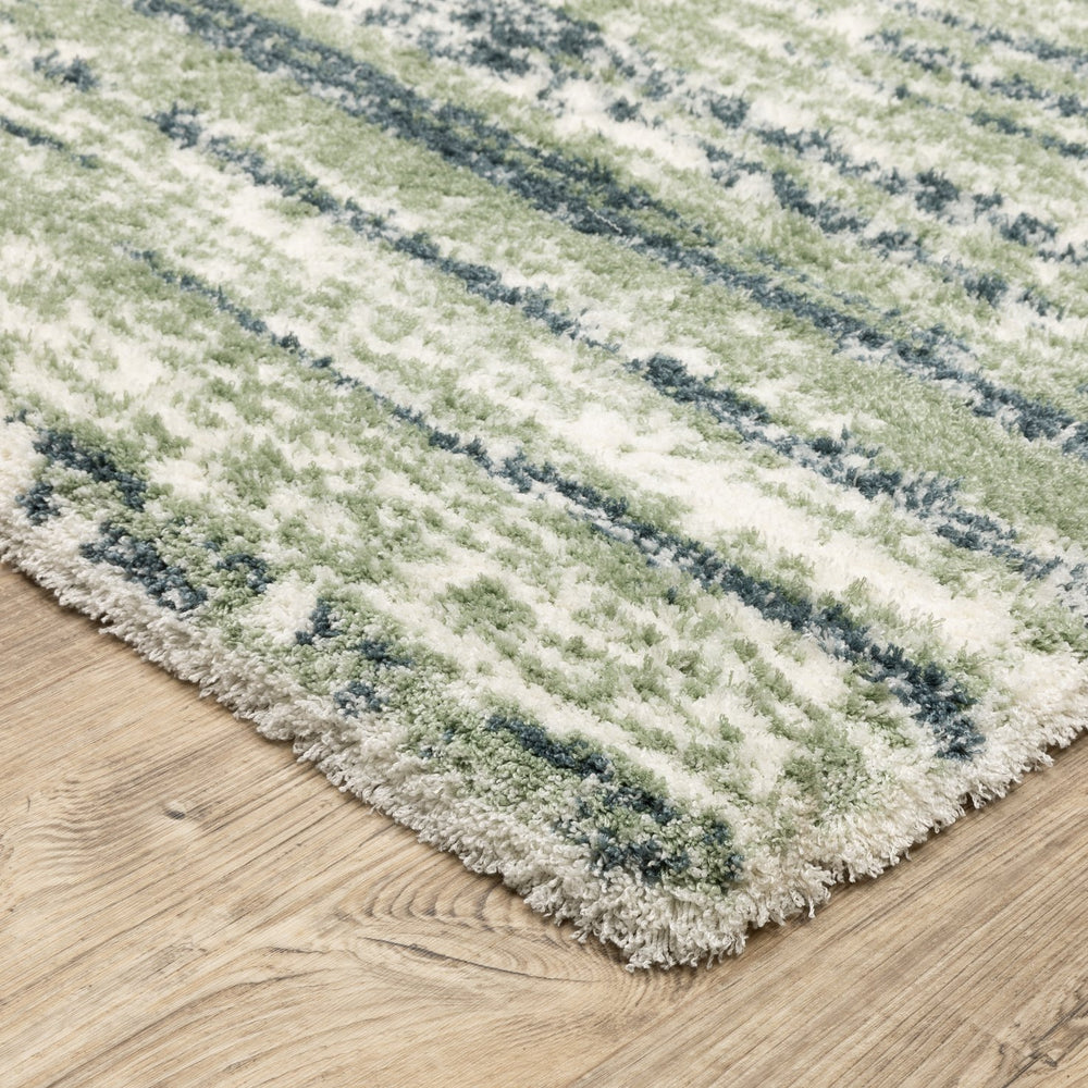 Oriental Weavers Galileo Indoor Area Rug - Soft Microfiber Polyester, Oceanic Tones For Modern Comfort And Style Blue,Green Polyester Ggal06060092st