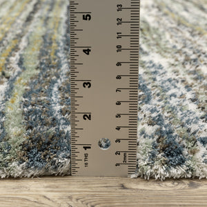 Oriental Weavers Galileo Indoor Area Rug - Soft Microfiber Polyester With Oceanic Blue And Celadon Green Tones Green,Blue Polyester Ggal07160230st