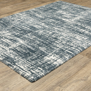 Oriental Weavers Galileo Indoor Area Rug - Luxurious Microfiber Polyester In Oceanic Blue And Soft Celadon Green Dark Teal,Ivory Polyester Ggal08300394st