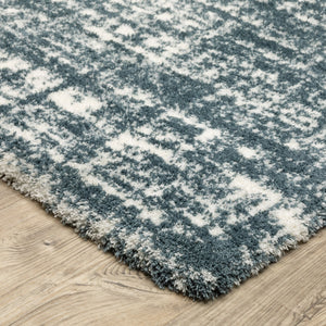 Oriental Weavers Galileo Indoor Area Rug - Luxurious Microfiber Polyester In Oceanic Blue And Soft Celadon Green Dark Teal,Ivory Polyester Ggal08300394st