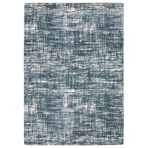 Oriental Weavers Galileo Indoor Area Rug - Luxurious Microfiber Polyester In Oceanic Blue And Soft Celadon Green Dark Teal,Ivory Polyester Ggal08300394st