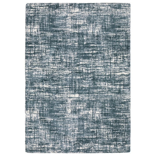 Oriental Weavers Galileo Indoor Area Rug - Luxurious Microfiber Polyester In Oceanic Blue And Soft Celadon Green Dark Teal,Ivory Polyester Ggal08300394st
