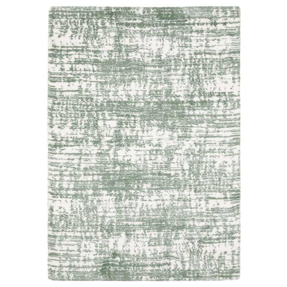 Oriental Weavers Galileo Indoor Area Rug - Luxuriously Soft Microfiber With Modern Oceanic And Celadon Design Elements Green,Ivory Polyester Ggal09200296st