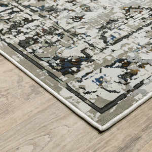 Oriental Weavers Gemini Indoor Area Rug - Luxurious, Soft Touch With Intricate Design And Modern Persian Inspiration Charcoal,Grey Polyester G1003e117165st