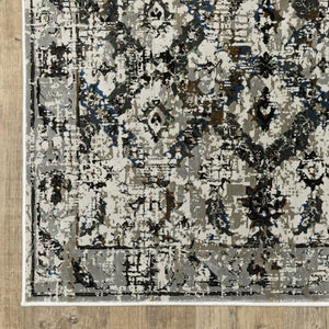 Oriental Weavers Gemini Indoor Area Rug - Luxurious, Soft Touch With Intricate Design And Modern Persian Inspiration Charcoal,Grey Polyester G1003e117165st