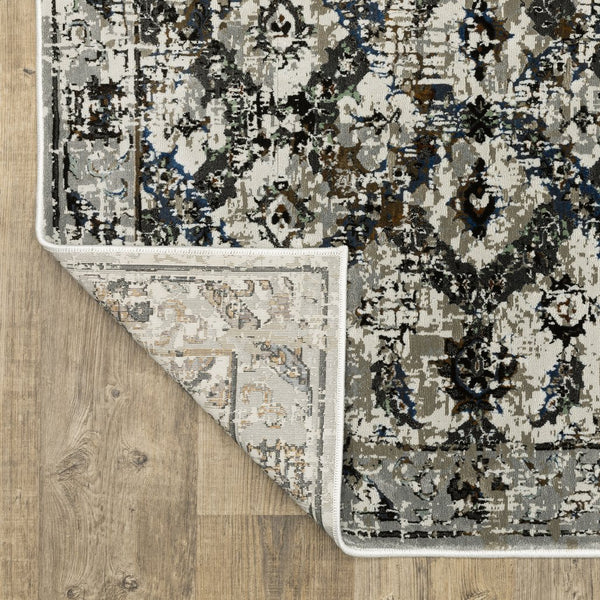 Oriental Weavers Gemini Indoor Area Rug - Luxurious, Soft Touch With Intricate Design And Modern Persian Inspiration Charcoal,Grey Polyester G1003e117165st