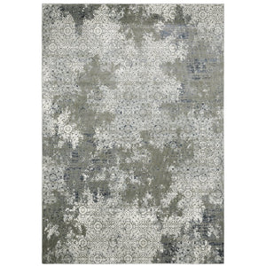 Oriental Weavers Gemini Indoor Area Rug – Luxurious Power-loomed Design With Multi-level Yarn And Soft Texture Ivory,Grey Polyester G002h2117165st