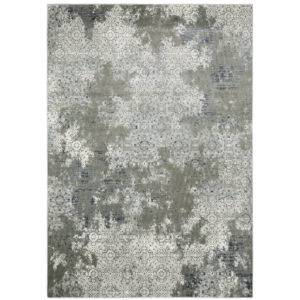 Oriental Weavers Gemini Indoor Area Rug – Luxurious Power-loomed Design With Multi-level Yarn And Soft Texture Ivory,Grey Polyester G002h2117165st