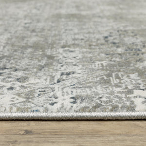 Oriental Weavers Gemini Indoor Area Rug – Luxurious Power-loomed Design With Multi-level Yarn And Soft Texture Ivory,Grey Polyester G002h2117165st