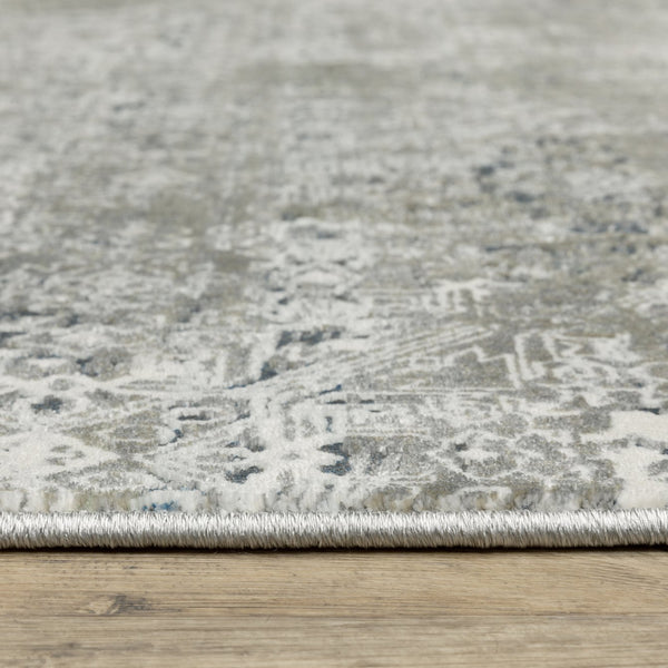 Oriental Weavers Gemini Indoor Area Rug – Luxurious Power-loomed Design With Multi-level Yarn And Soft Texture Ivory,Grey Polyester G002h2117165st