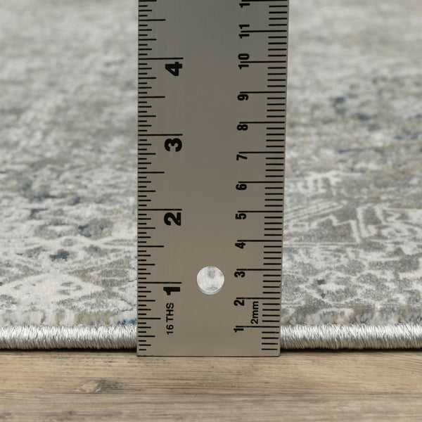 Oriental Weavers Gemini Indoor Area Rug – Luxurious Power-loomed Design With Multi-level Yarn And Soft Texture Ivory,Grey Polyester G002h2117165st